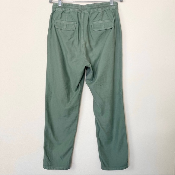 J. Crew Tie Waist‎ Camp Pant in Green - Picture 7 of 14